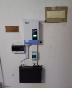 3kw inverter with 2.56kwh battery backup system